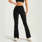 Leggings Acampanados Mujer Cintura Alta