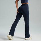 Leggings Acampanados Mujer Cintura Alta