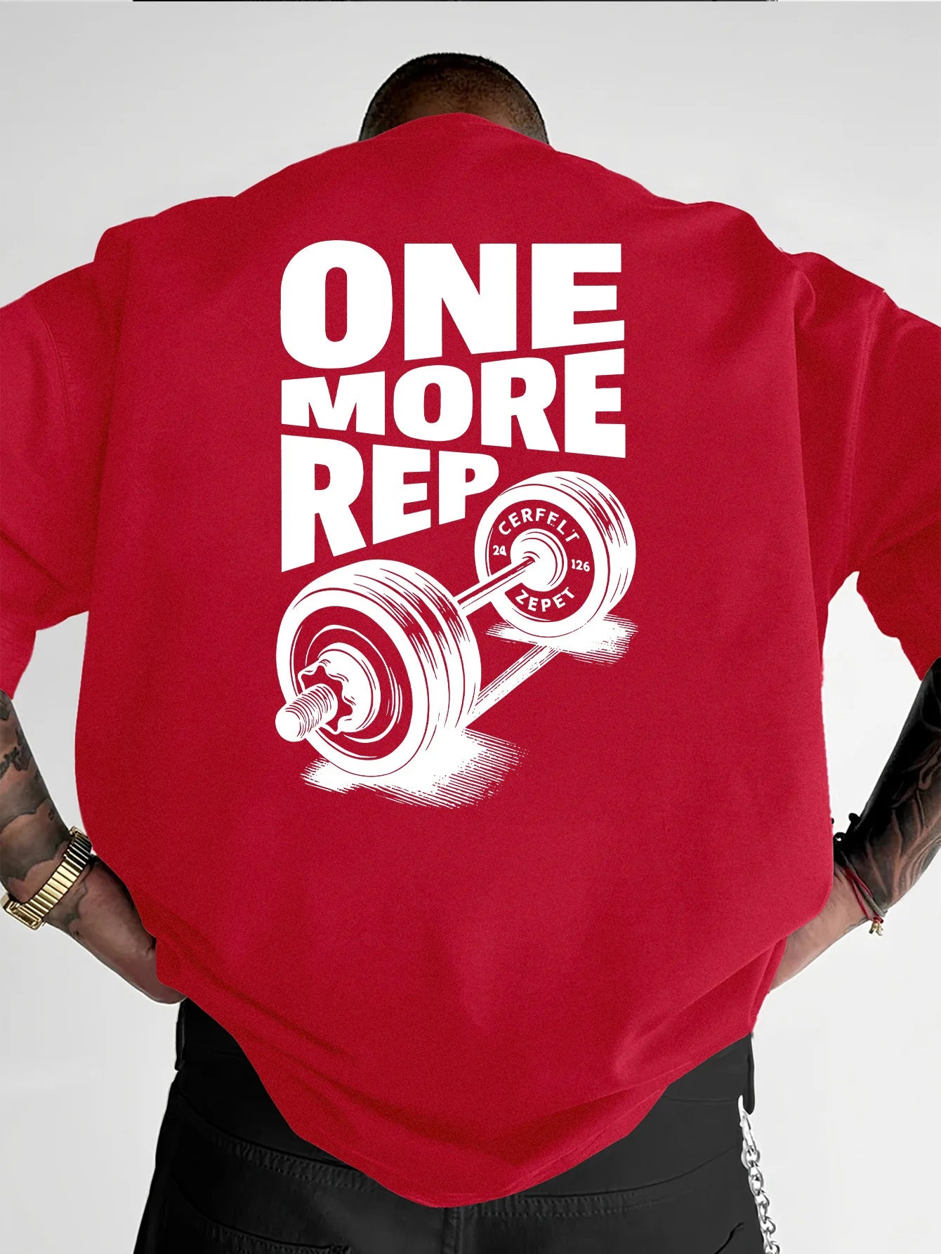 Camiseta Oversize "One More Rep"