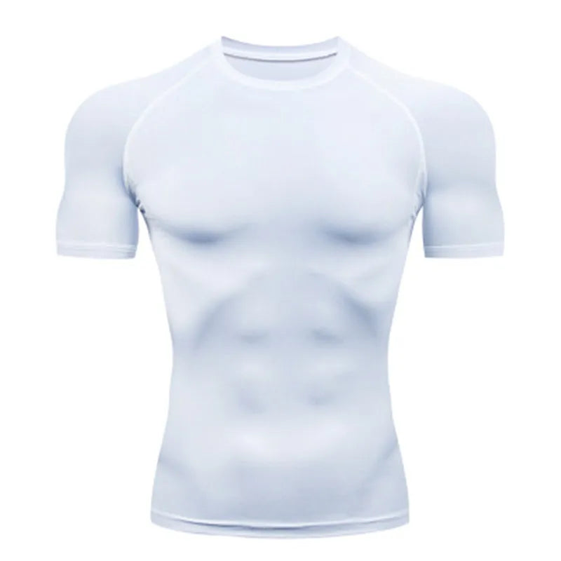 Camiseta de Compresión Básica Manga Corta