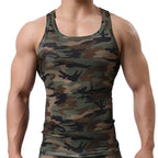 Camiseta de Tirantes Camuflaje