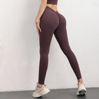 Leggings Deportivos Mujer con Cintura Alta V-Back Scrunch