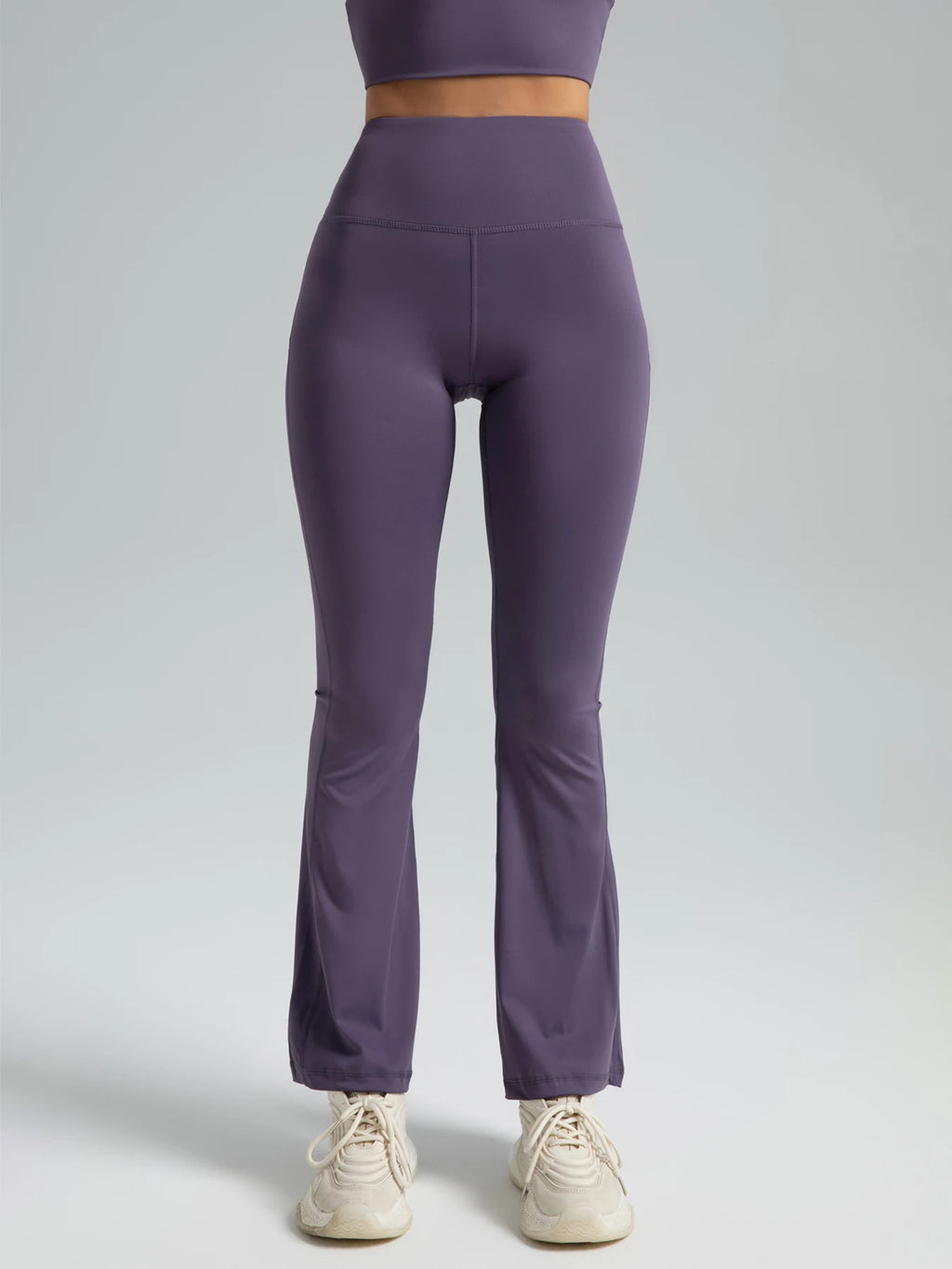Leggings Acampanados Mujer Cintura Alta