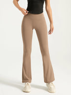 Leggings Acampanados Mujer Cintura Alta