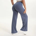 Leggings Deportivos Rectos Mujer Cintura Media