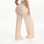 Leggings Deportivos Rectos Mujer Cintura Media