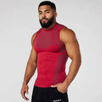 Camiseta Deportiva de Compresión Sin Mangas