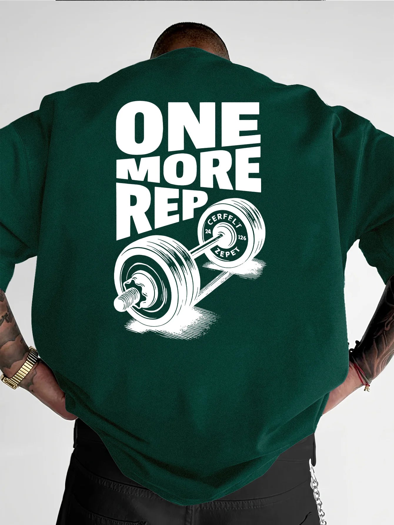 Camiseta Oversize "One More Rep"