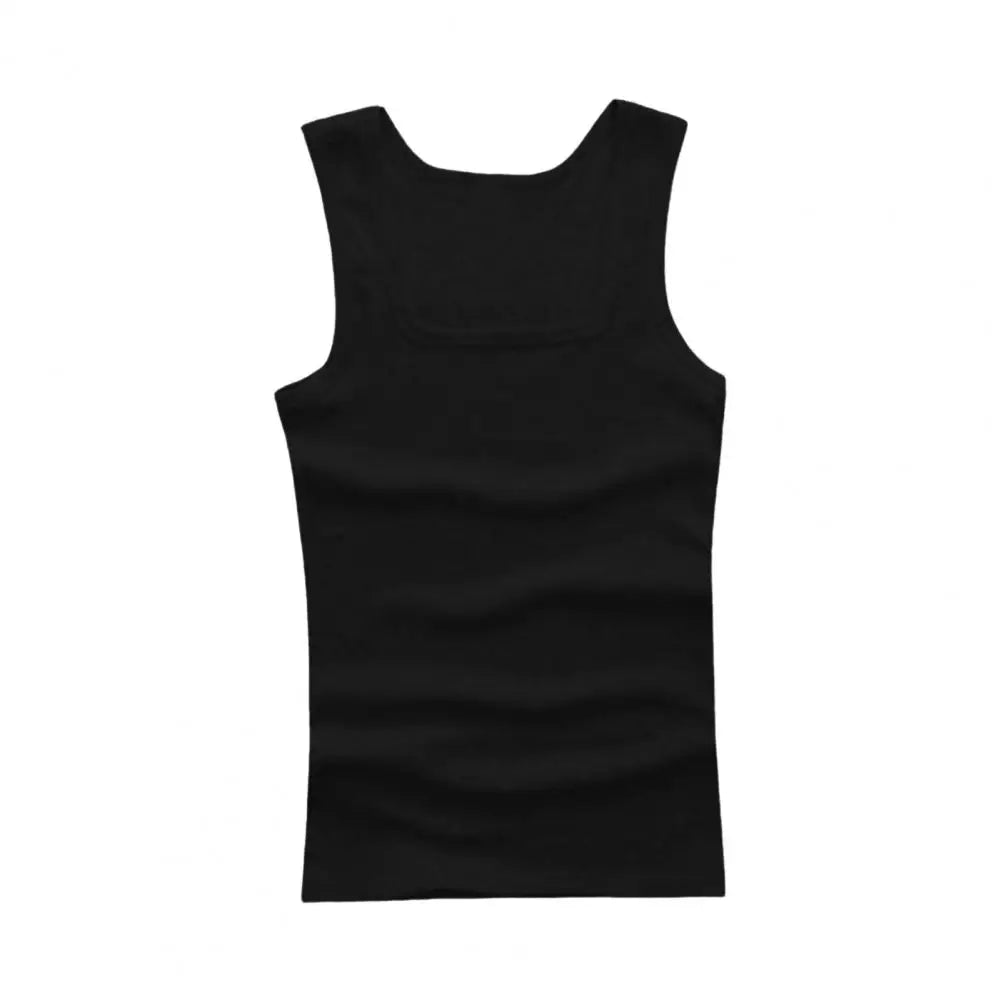 Camiseta de Tirantes Cuello Cuadrado