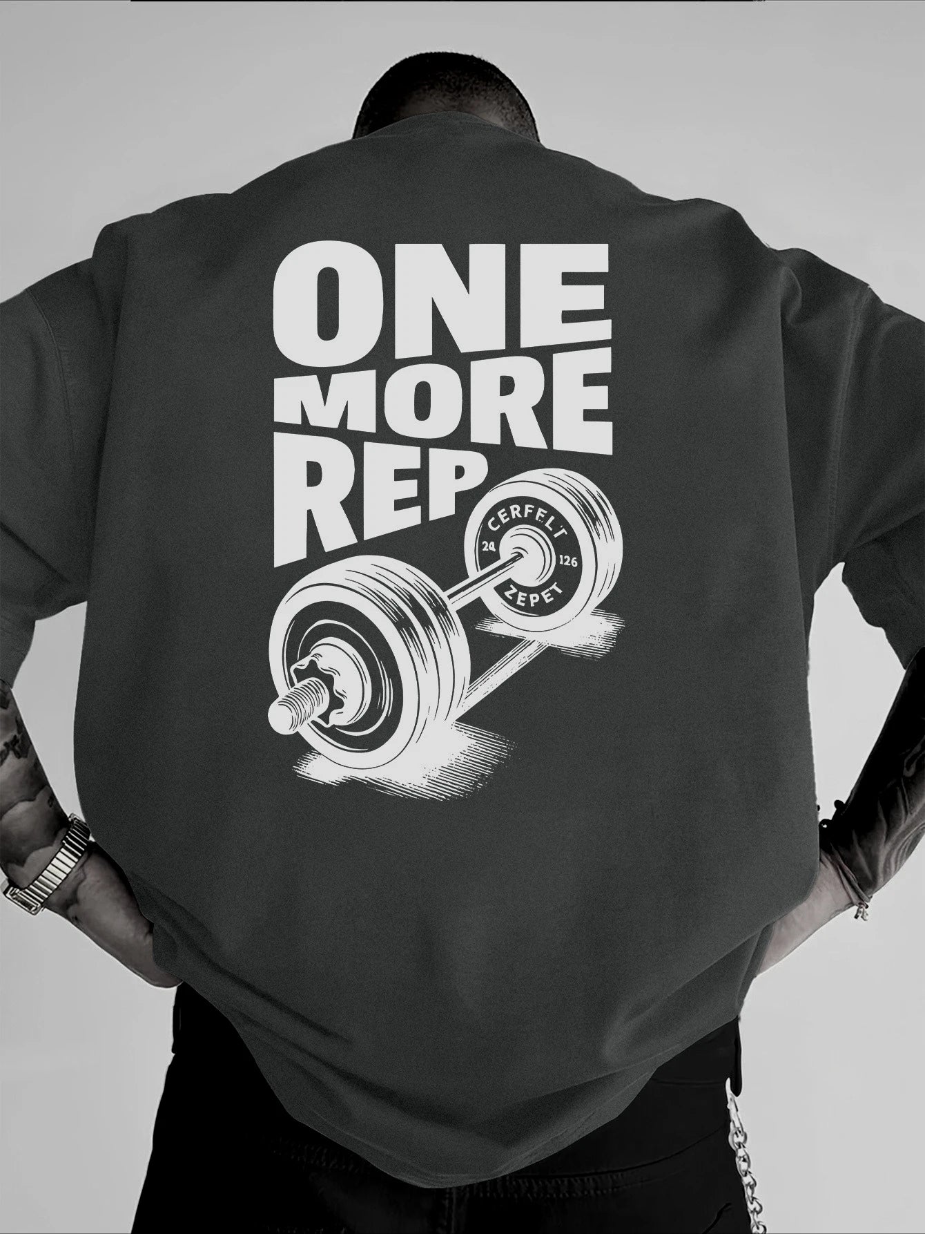 Camiseta Oversize "One More Rep"