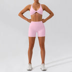 Conjunto Deportivo Seamless de Manga Larga 2 Piezas