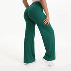 Leggings Deportivos Rectos Mujer Cintura Media