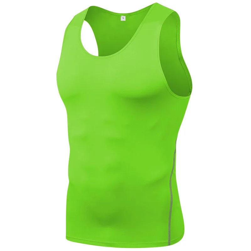 Camiseta de Tirantes de  Compresión