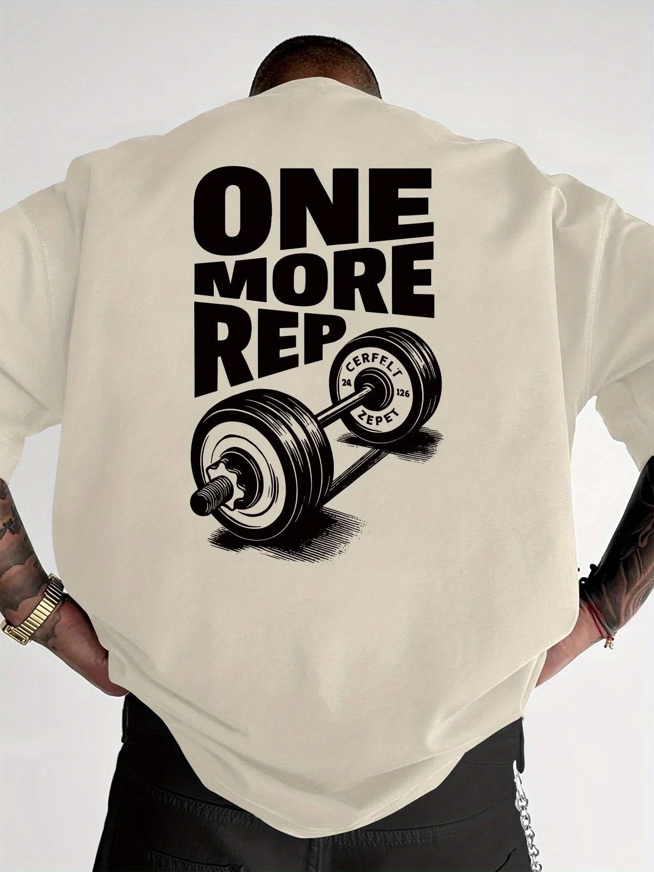Camiseta Oversize "One More Rep"