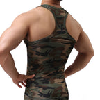 Camiseta de Tirantes Camuflaje