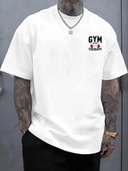 Camiseta oversize  "Gym Is My Therapy"