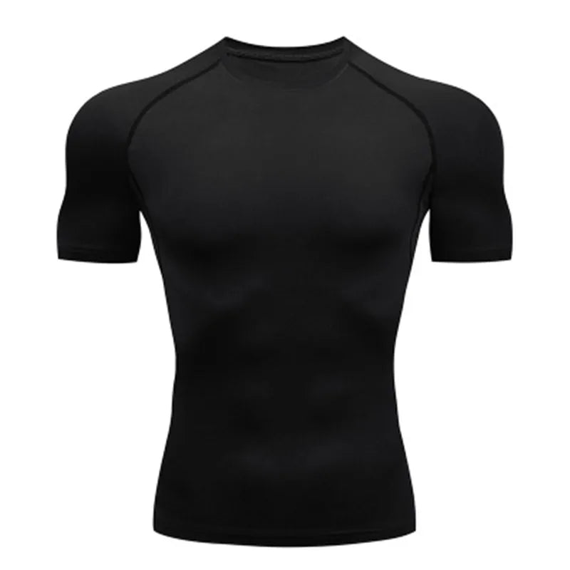 Camiseta de Compresión Básica Manga Corta