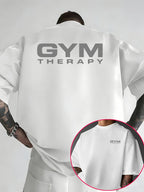 Camiseta Oversize "Gym Therapy"
