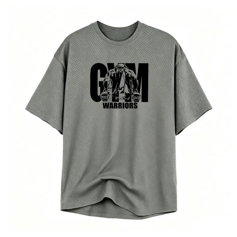 Camiseta Oversize "Gym Warriors"