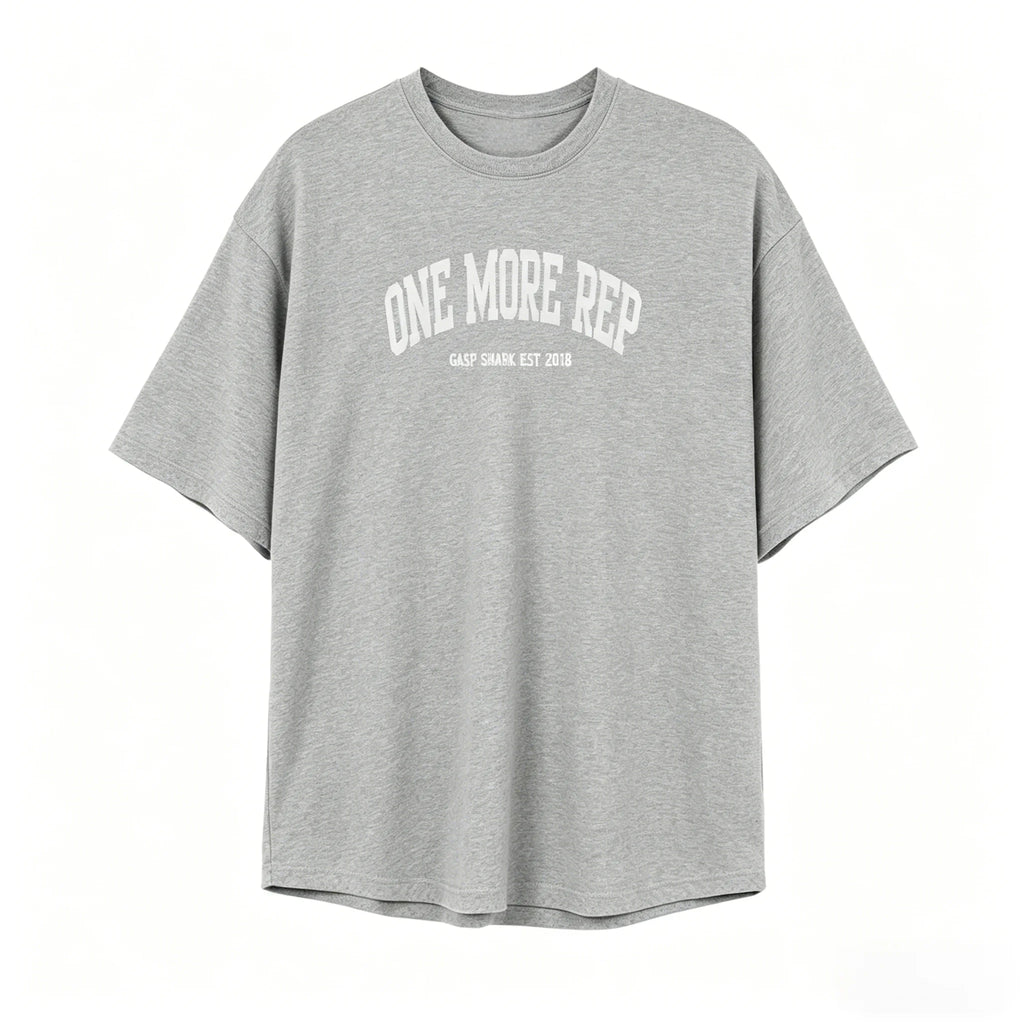 Camiseta Oversize "One More Rep"