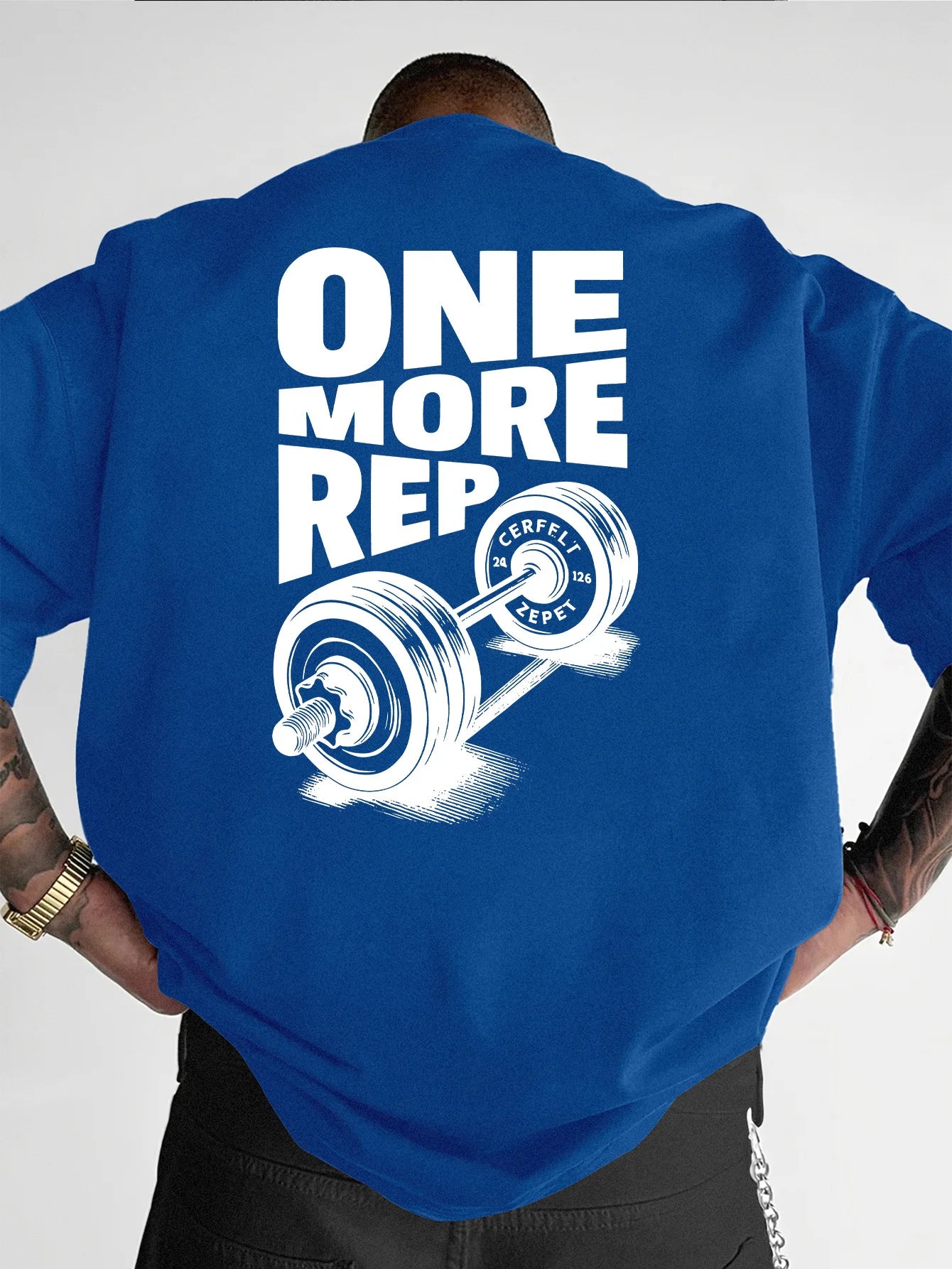 Camiseta Oversize "One More Rep"