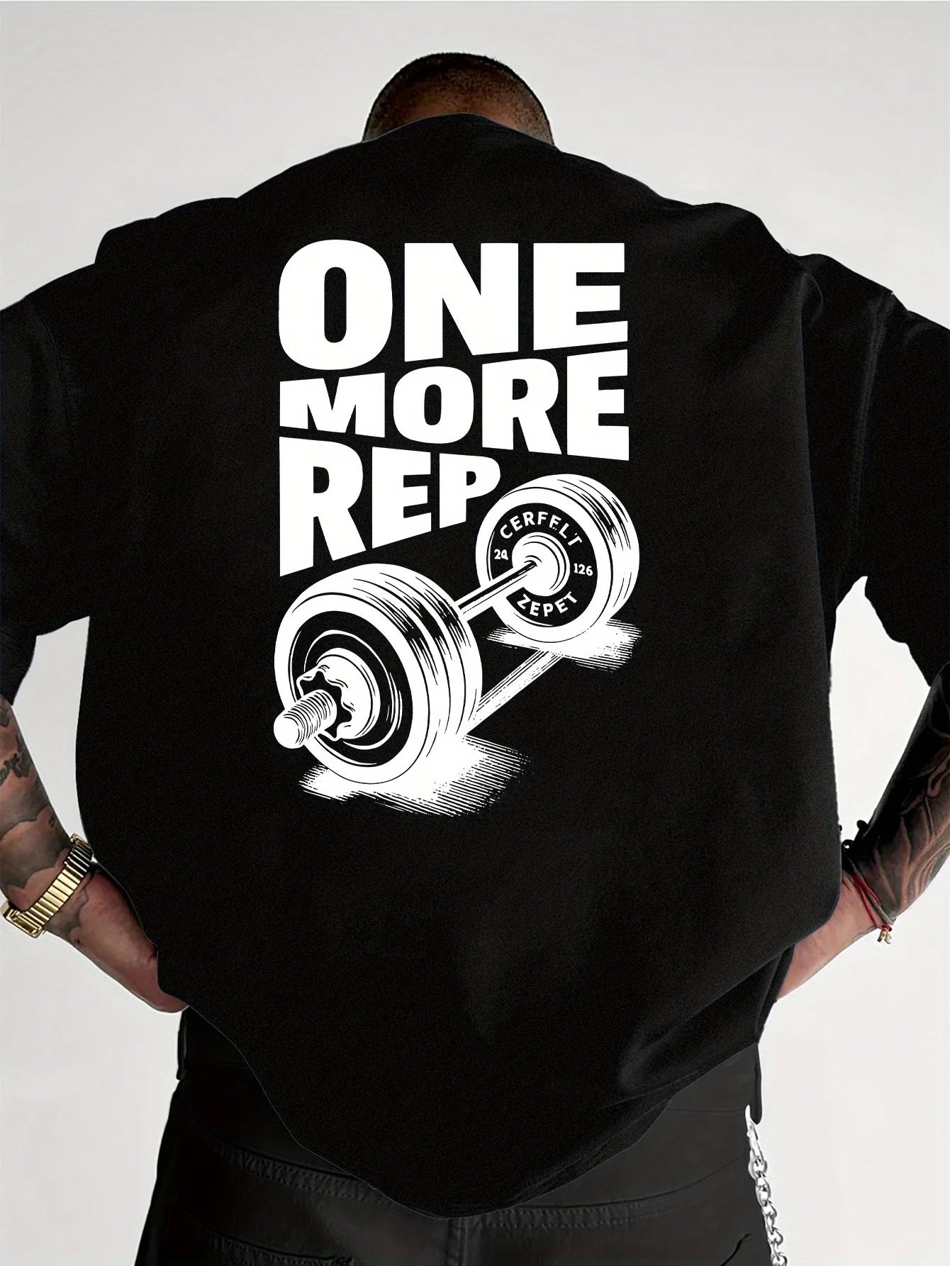 Camiseta Oversize "One More Rep"