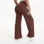 Leggings Deportivos Rectos Mujer Cintura Media