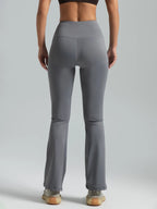 Leggings Acampanados Mujer Cintura Alta