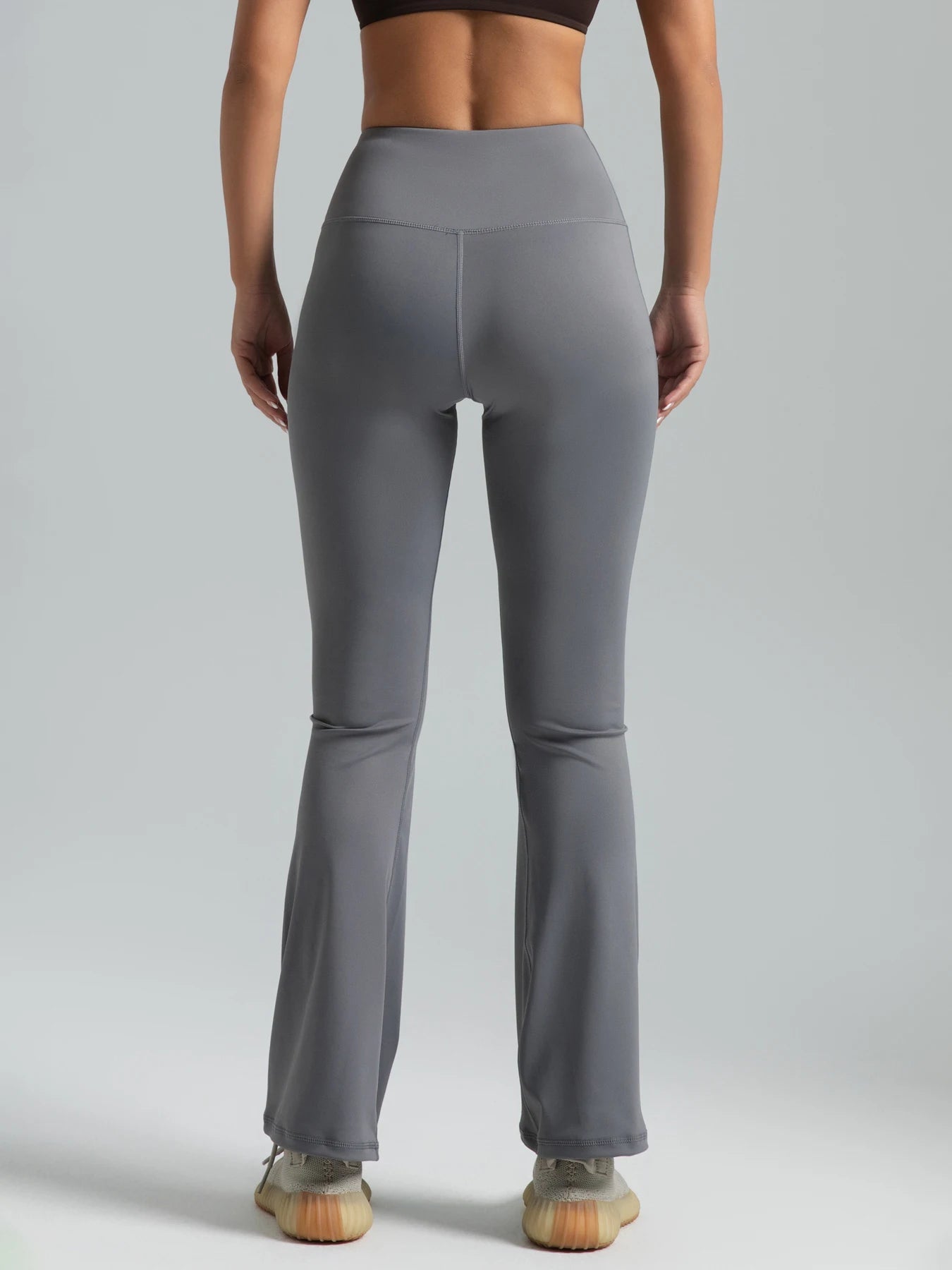 Leggings Acampanados Mujer Cintura Alta