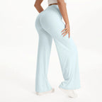 Leggings Deportivos Rectos Mujer Cintura Media