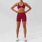 Conjunto Deportivo Seamless de Manga Larga 2 Piezas