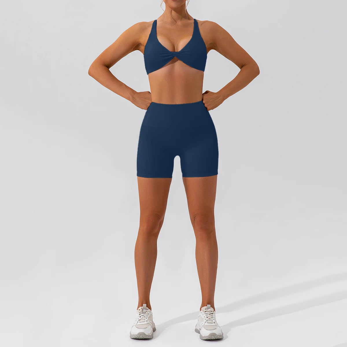 Conjunto Deportivo Seamless de Manga Larga 2 Piezas
