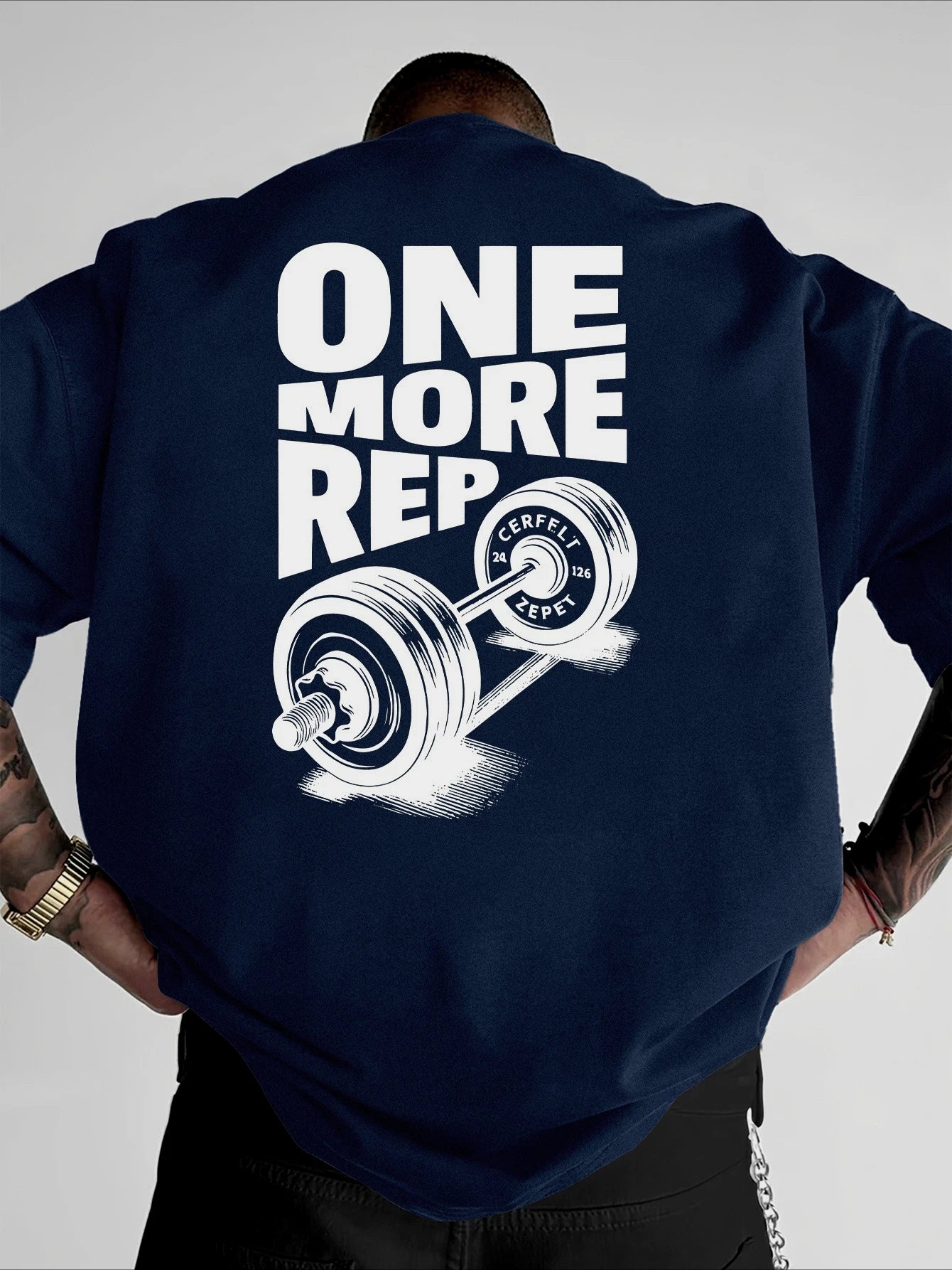 Camiseta Oversize "One More Rep"