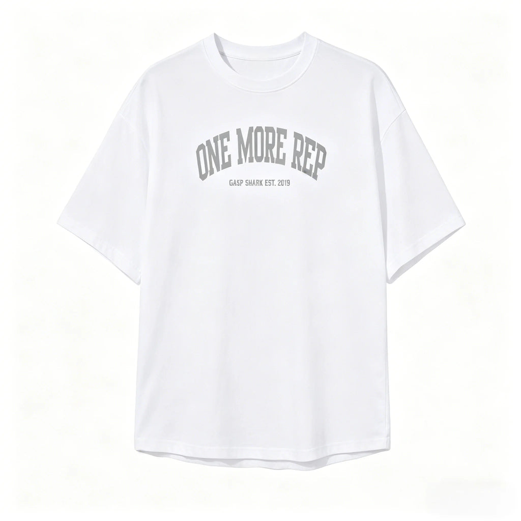 Camiseta Oversize "One More Rep"