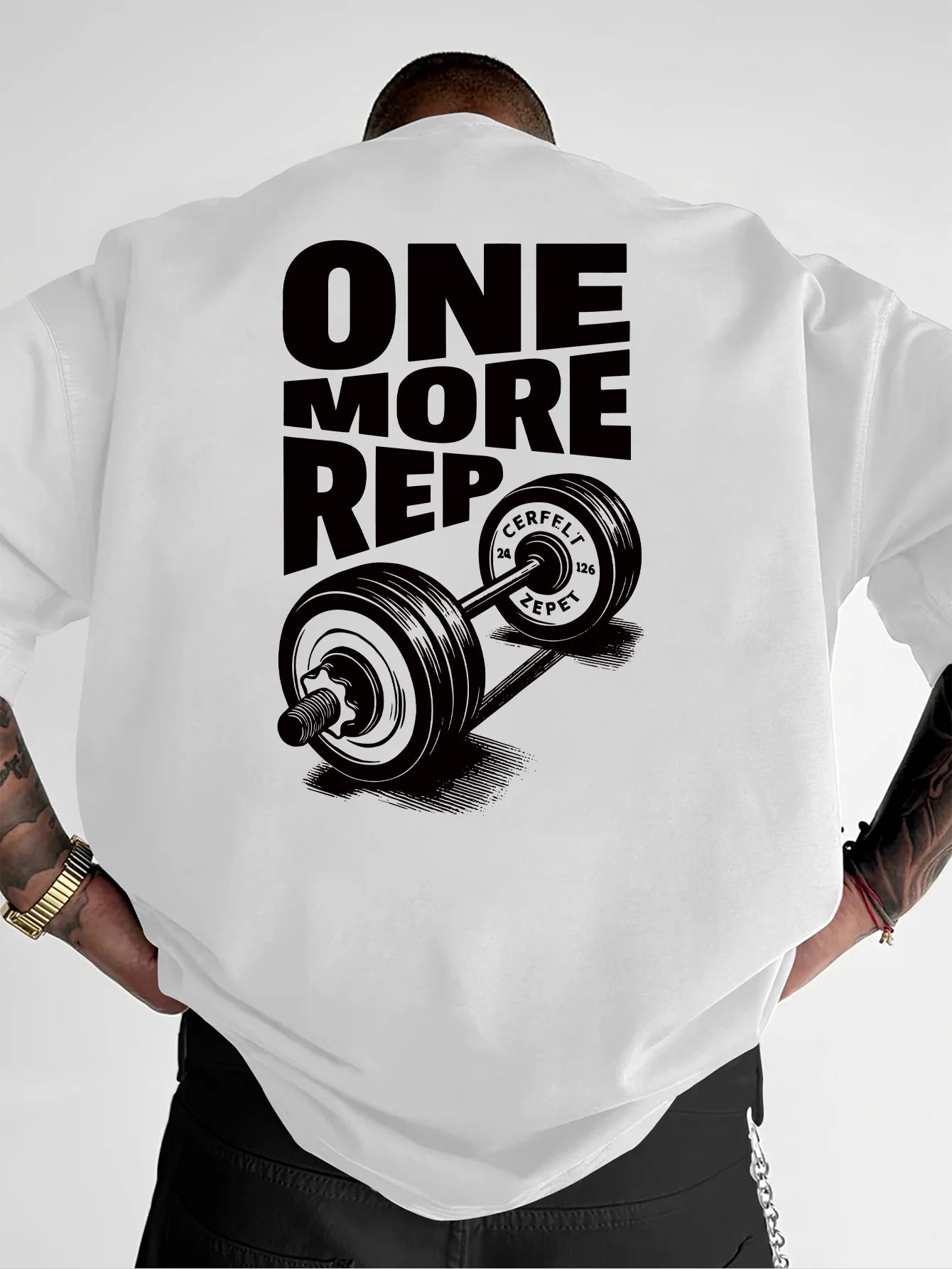 Camiseta Oversize "One More Rep"