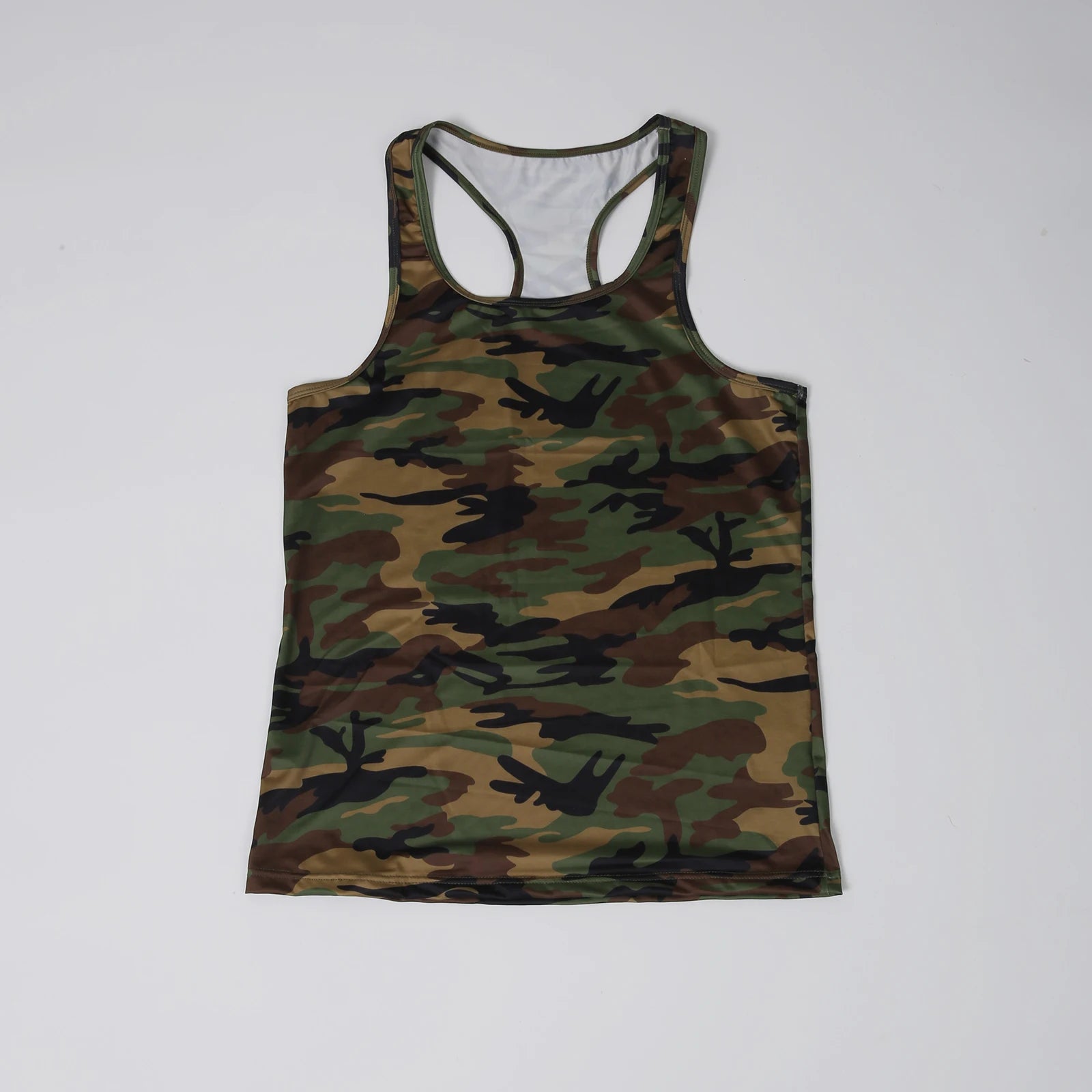 Camiseta de Tirantes Camuflaje