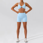 Conjunto Deportivo Seamless de Manga Larga 2 Piezas