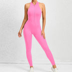 Mono Deportivo Push Up con Cremallera y Copas Integradas