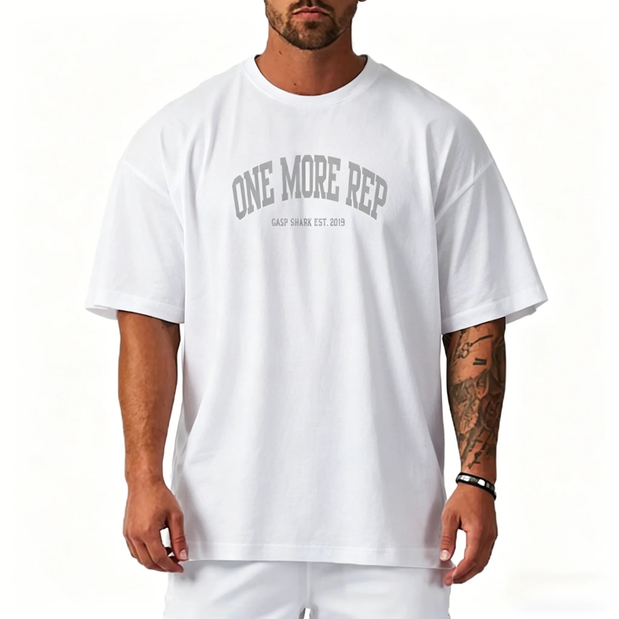 Camiseta Oversize "One More Rep"