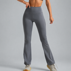 Leggings Acampanados Mujer Cintura Alta