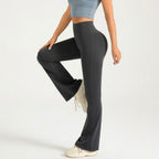 Leggings Acampanados Mujer Cintura Alta