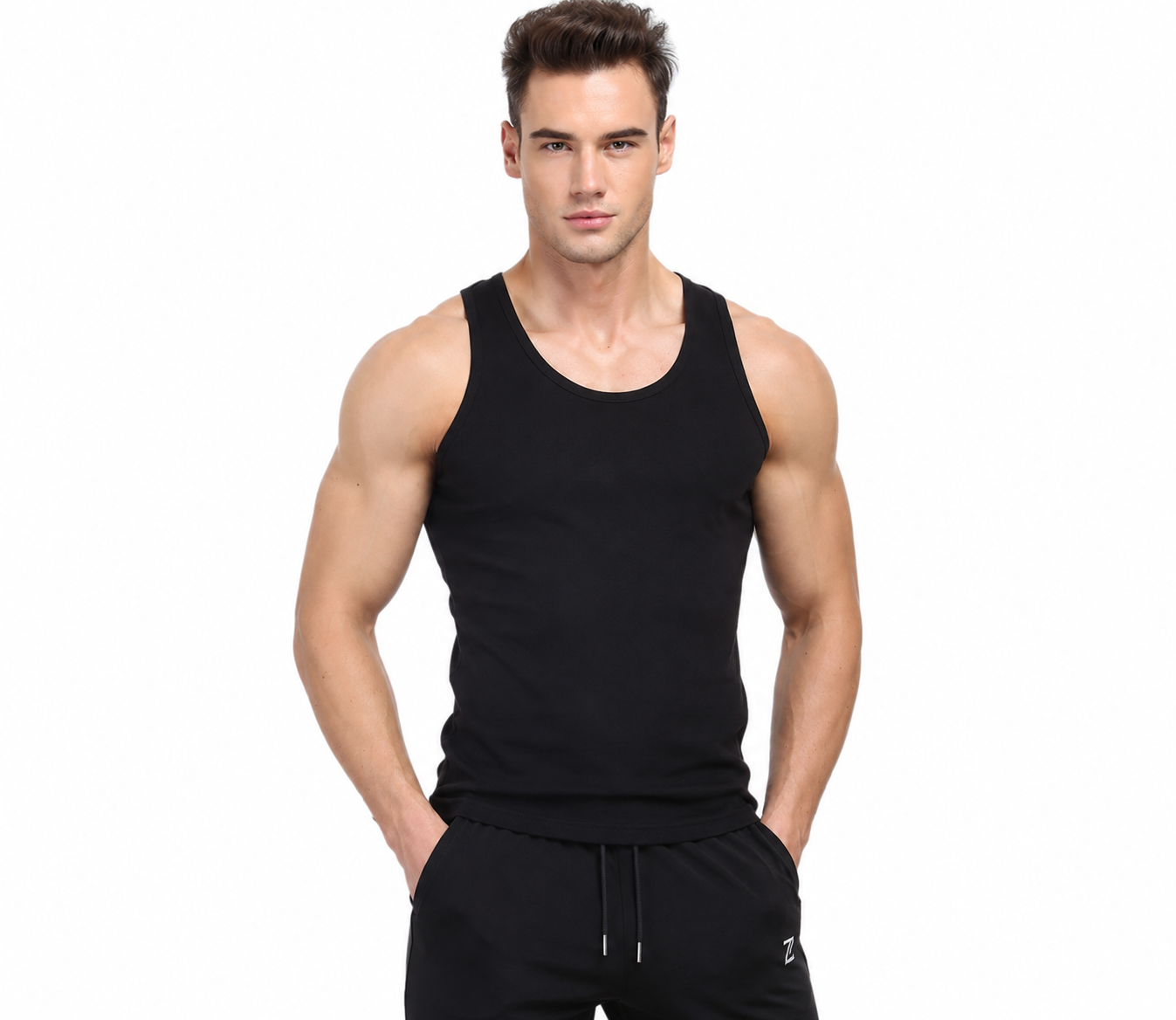Camiseta de Tirantes de Algodón